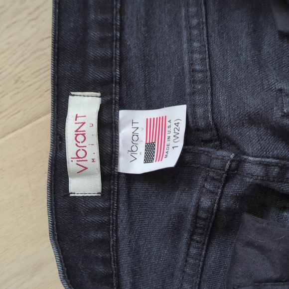 Grey Bandit Ryder Boyfriend Black Jeans size 24/1 - Picture 5 of 5